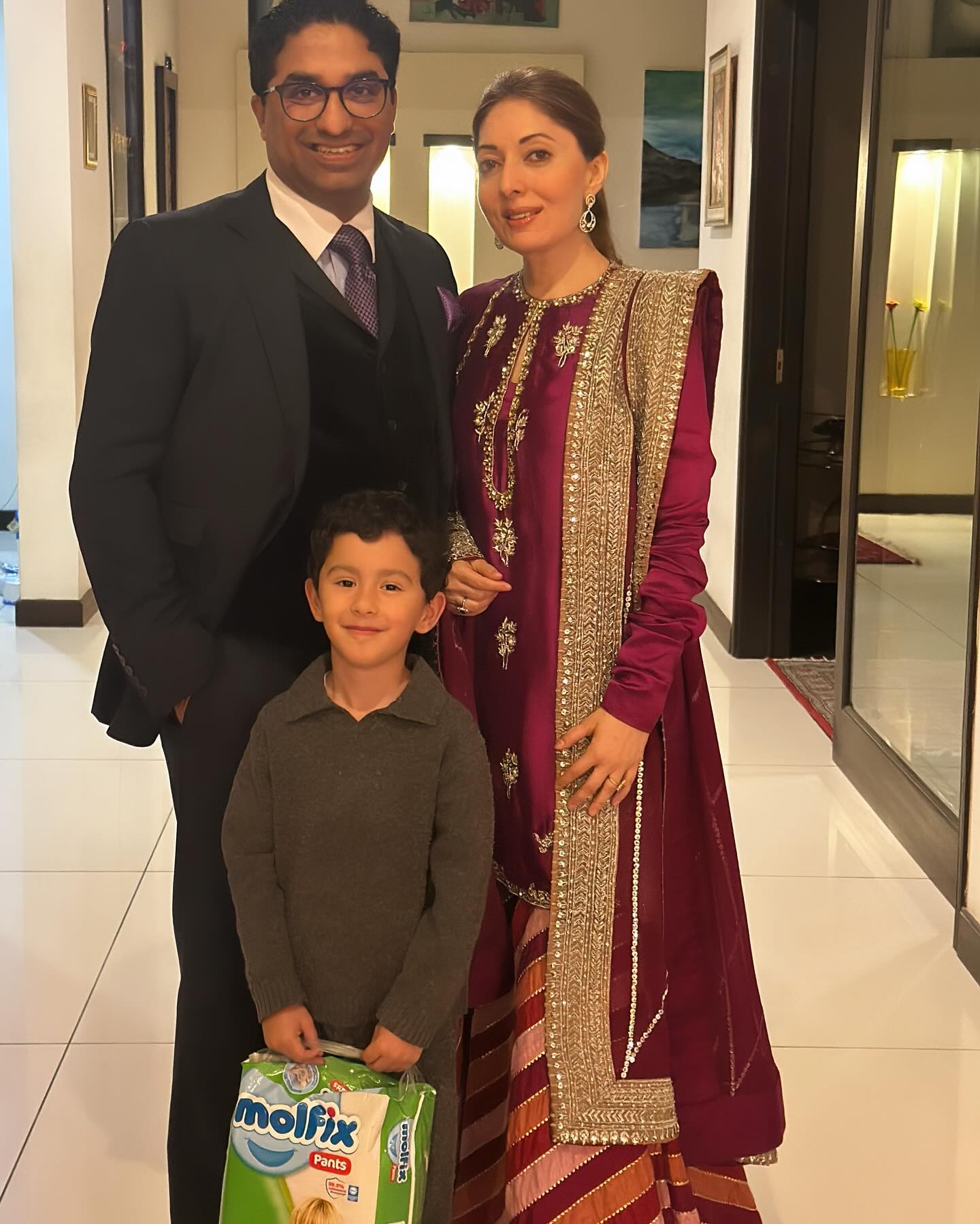 Sharmila Faruqui husband and kid