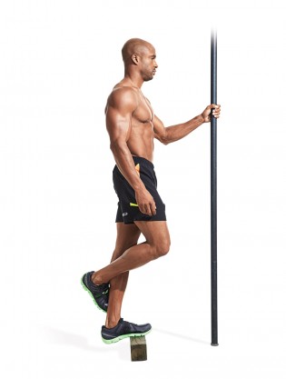 Single Leg Standing Calf Raise (X15 to X20)