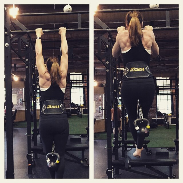 Weighted Pull-ups (Max Heavy)