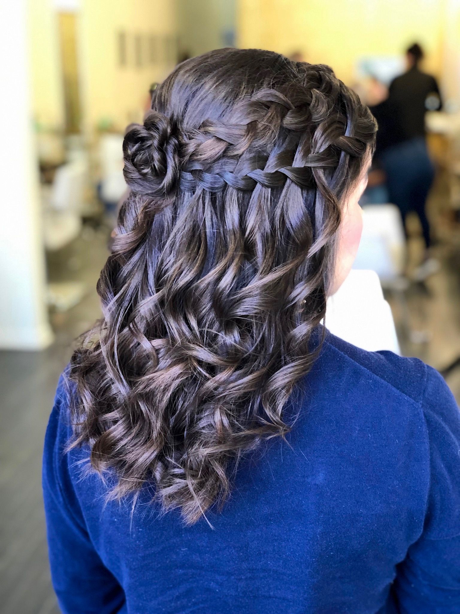 texture braids hair style