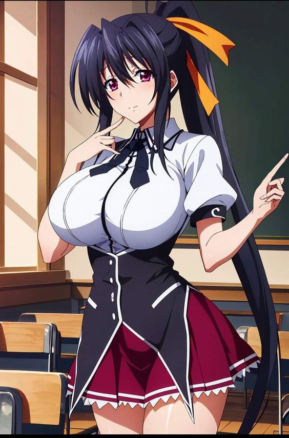 Akeno Himejima hottest anime female
