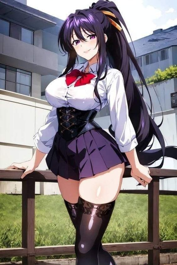 Akeno Himejima hottest anime girl