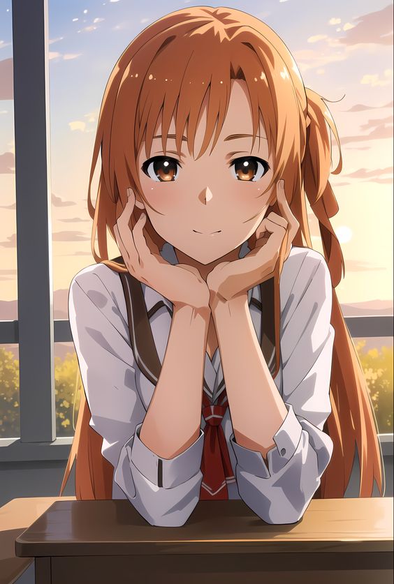 Asuna Yuuki hot anime woman