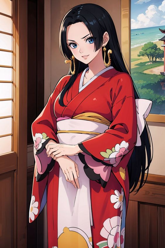Boa Hancock hot anime girl