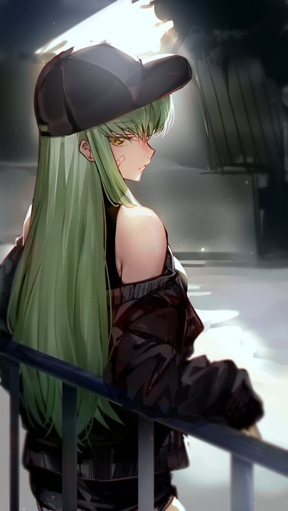 C.C. (Code Geass) hot anime female