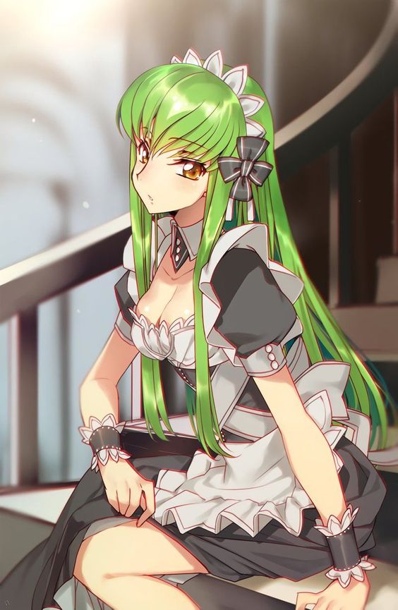 C.C. (Code Geass) hottest anime girl