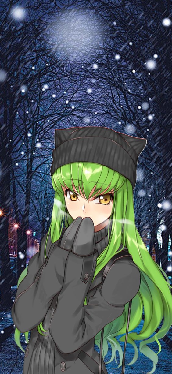 C.C. (Code Geass) sexy anime girl