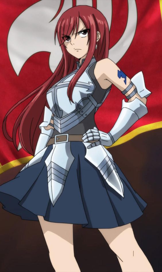 Erza Scarlet hot anime female