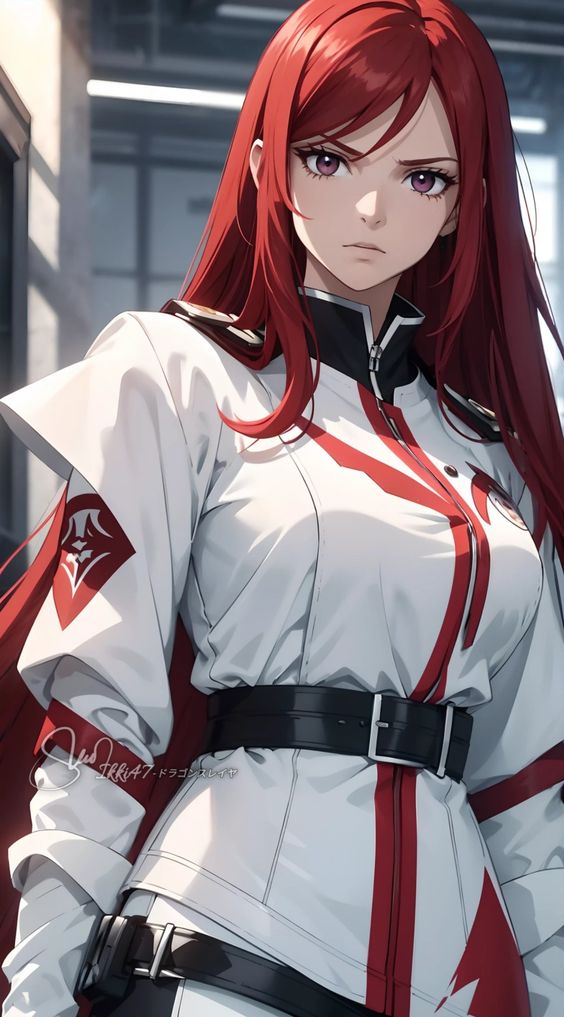 Erza Scarlet sexy anime girl