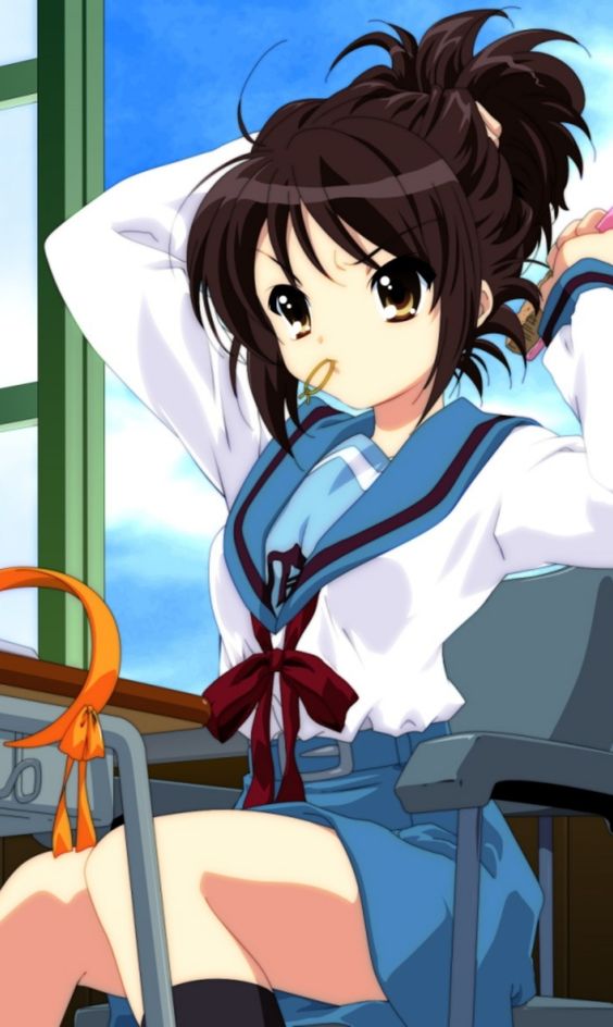 Haruhi Suzumiya beautiful anime female