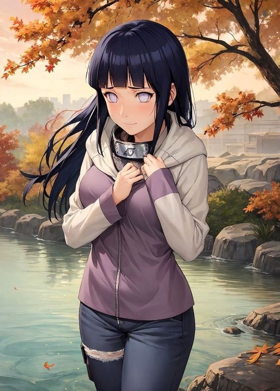 Hinata Hyuga hot anime female
