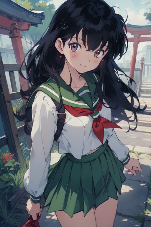 Kagome Higurashi beautiful anime girl