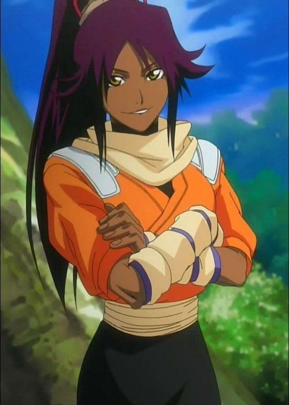 Yoruichi Shihouin sexy anime girl
